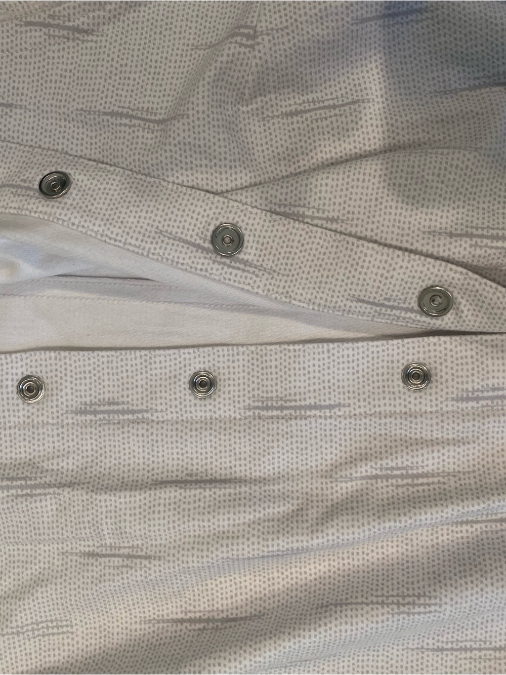 Athleta Cream Sleeveless Snap-Front Romper - Picture 3 of 4